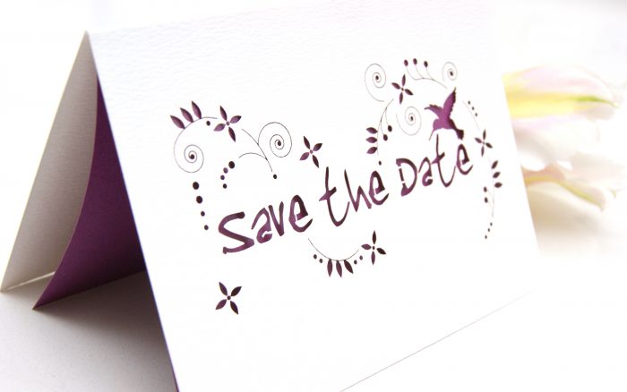 Hummingbird Save The Date Cards Hummingbird Card Company 