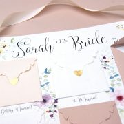 The Bride To Be Advent Planning Calendar Shop Online Hummingbird Card Company