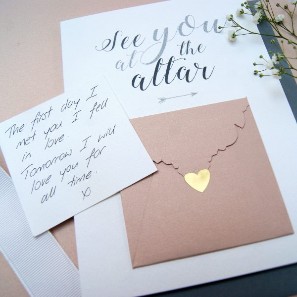 Wedding Day Card 'See You At The Altar' | Shop Online - Hummingbird ...