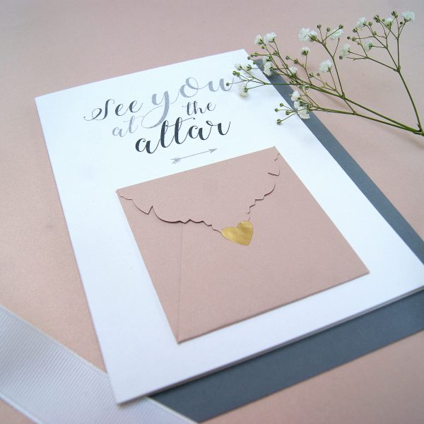 Wedding Day Card 'See You At The Altar' | Shop Online - Hummingbird ...