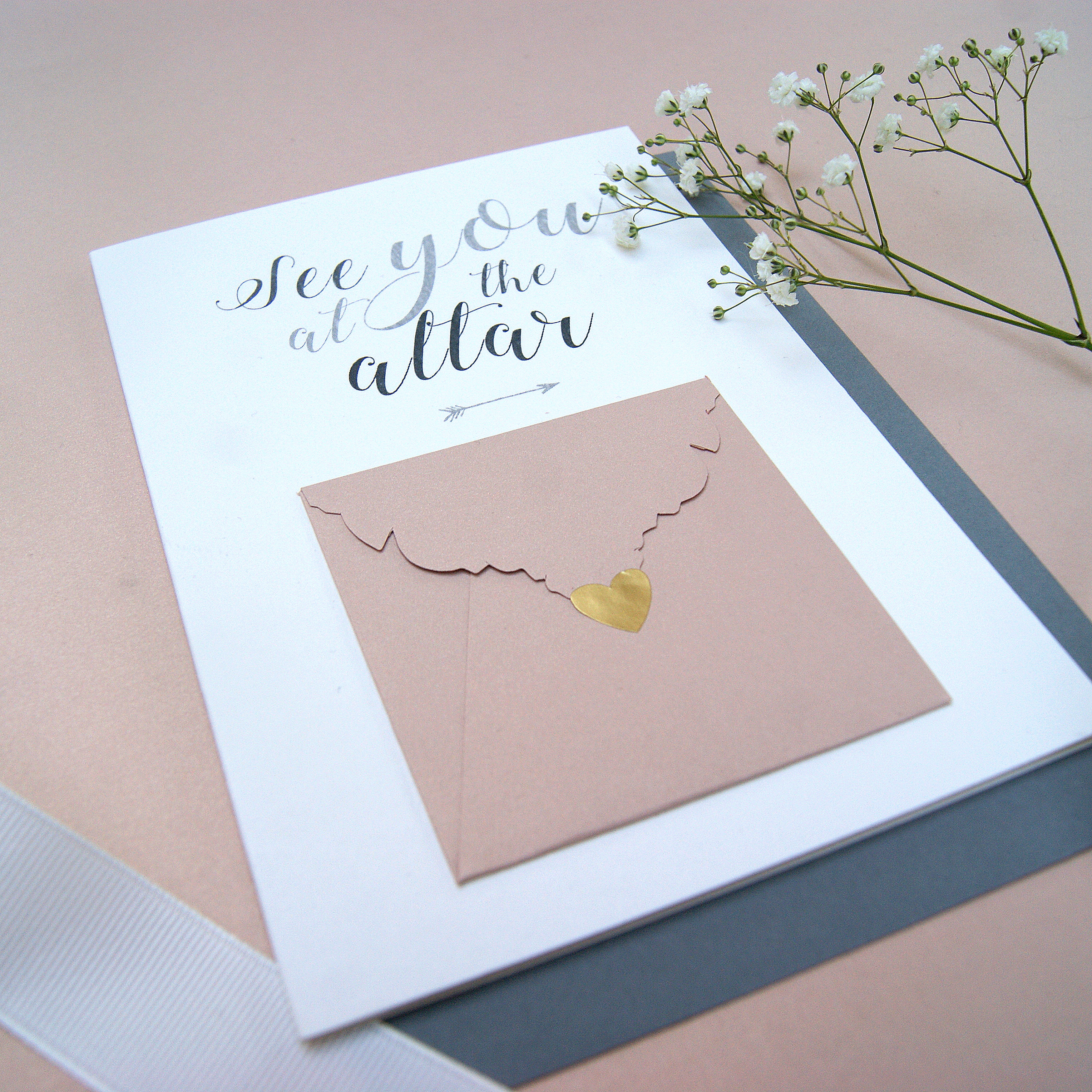 Wedding Day Card 'see You At The Altar' 