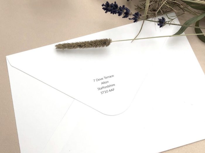 How To Address Wedding Envelopes - Hummingbird Card Company