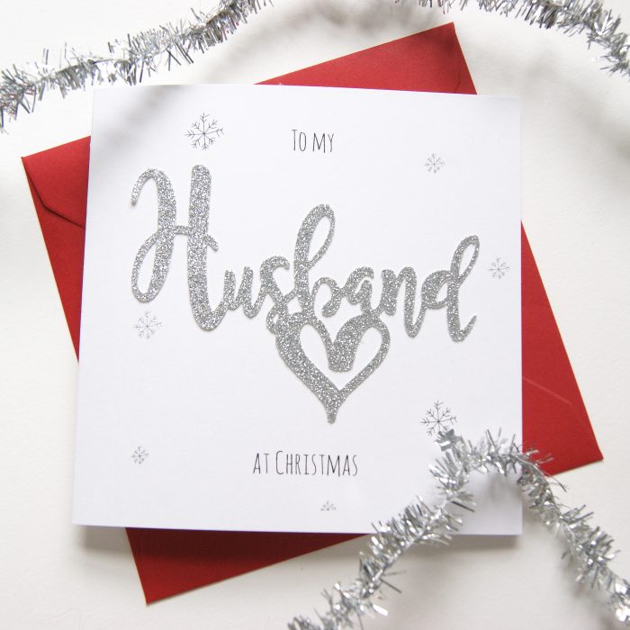 Christmas Card To My Husband | Shop Online - Hummingbird Card Company