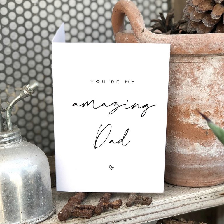 You're My Amazing Dad Card | Shop Online - Hummingbird Card Company