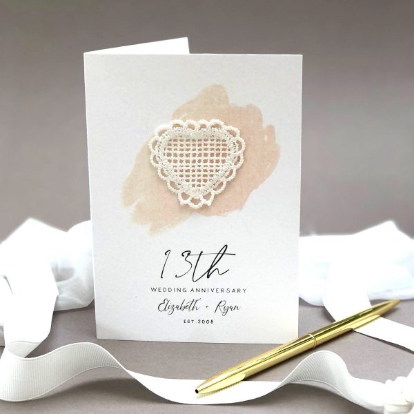 LacethWeddingAnniversaryCard