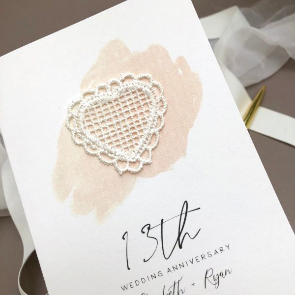 LacethWeddingAnniversaryCard