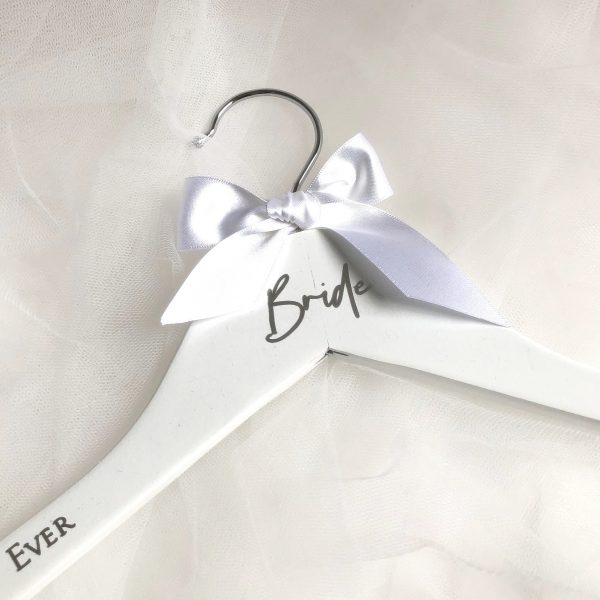 Brides Team Wedding Hangers Bow