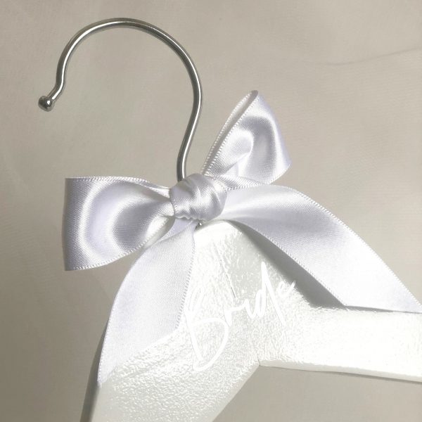 Brides Team Wedding Hangers Bow